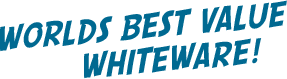 Worlds best value whiteware